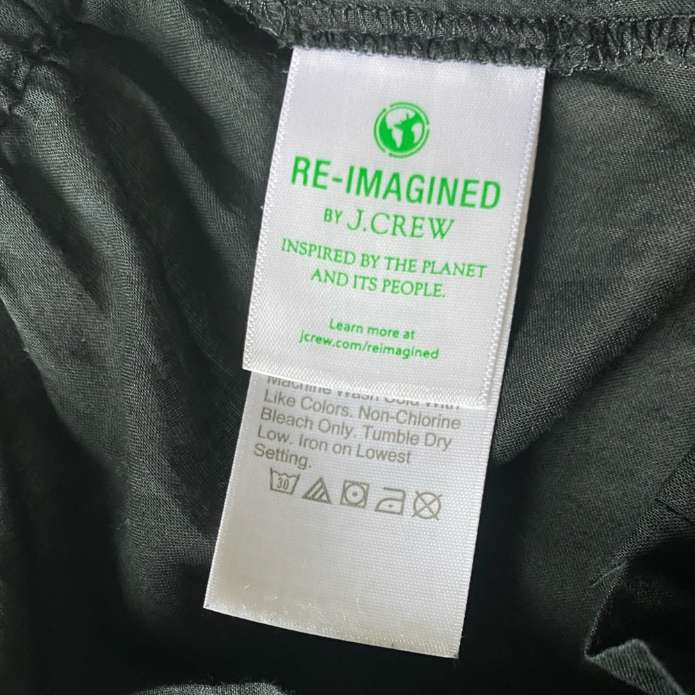 J Crew Cotton voile ruffle beach short black small - Picture 9 of 15
